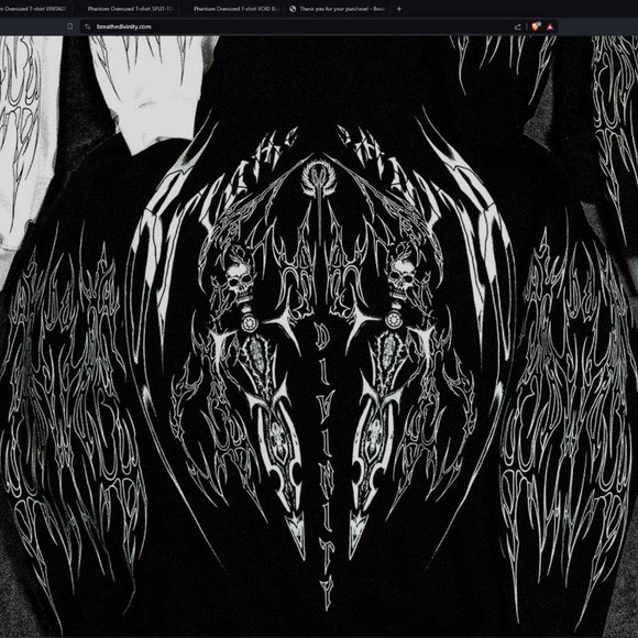 DragonHeart Oversized Pull over Hoodie - Picture 1 of 1